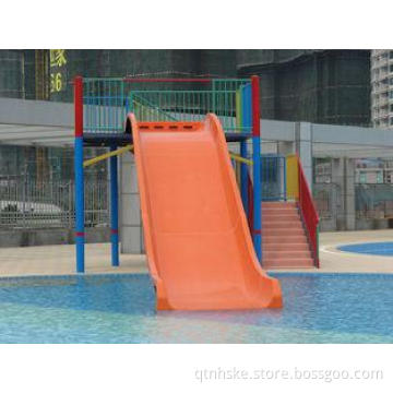 Outdoor Water Park Vertical Water Slide For Kids Swimming P
